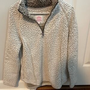 Women's sherpa quarter zip